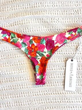 Boys + Arrows Floral Bikini Bottom 🌺🔥 RARE